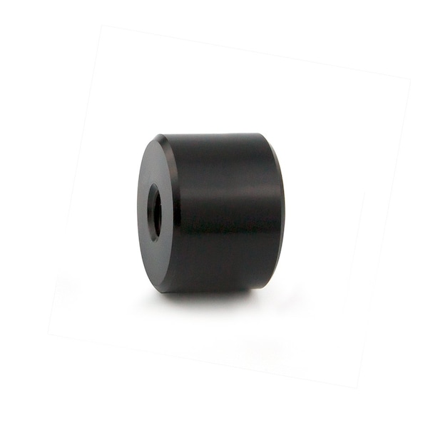 Gyford Round Standoffs, 5/16"-18 Thrd Sz, 3/4 in Bd L, Aluminum Black Anodized, 1 in OD SO-9075BL - main